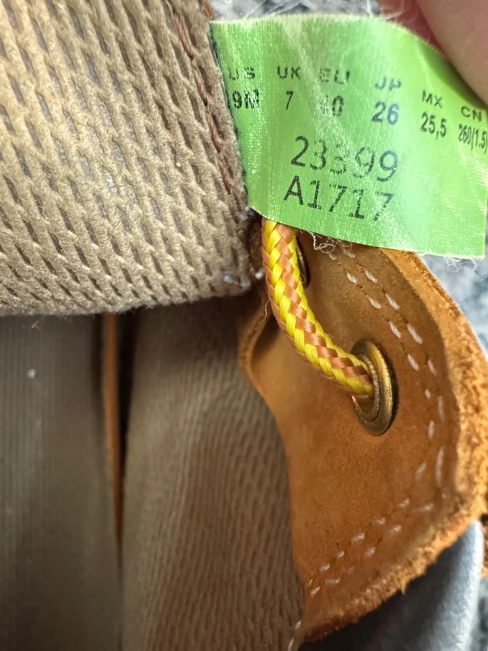 Timberland leather waterproof Wheat Nubuck Ankle Work Boots - Tan GUC 9